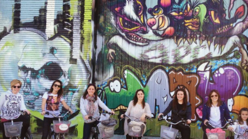 Bilbao: Street Art Tour en grupo reducido en E-Bike